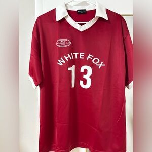 White fox red jersey 
S/M
